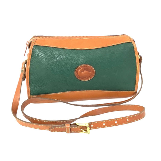 Vintage Dooney & Bourke Bag Green / Leather / Vintage 1980s