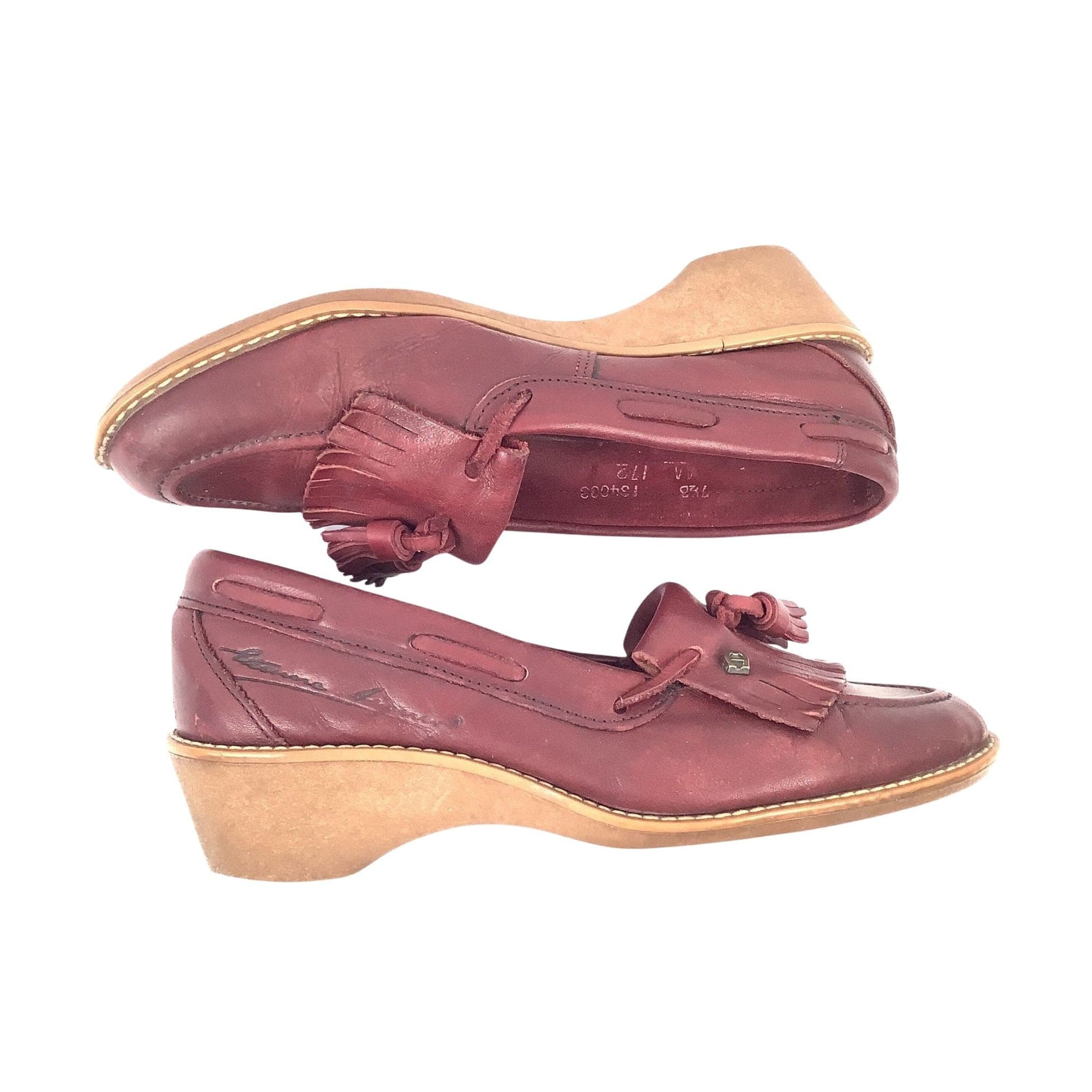 Aigner Wedge Loafers