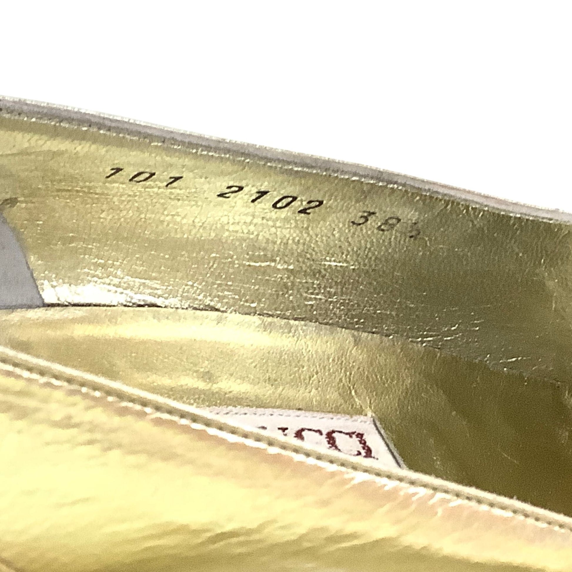 Vintage Gucci Gold Heels 8.5 / Gold / Classic