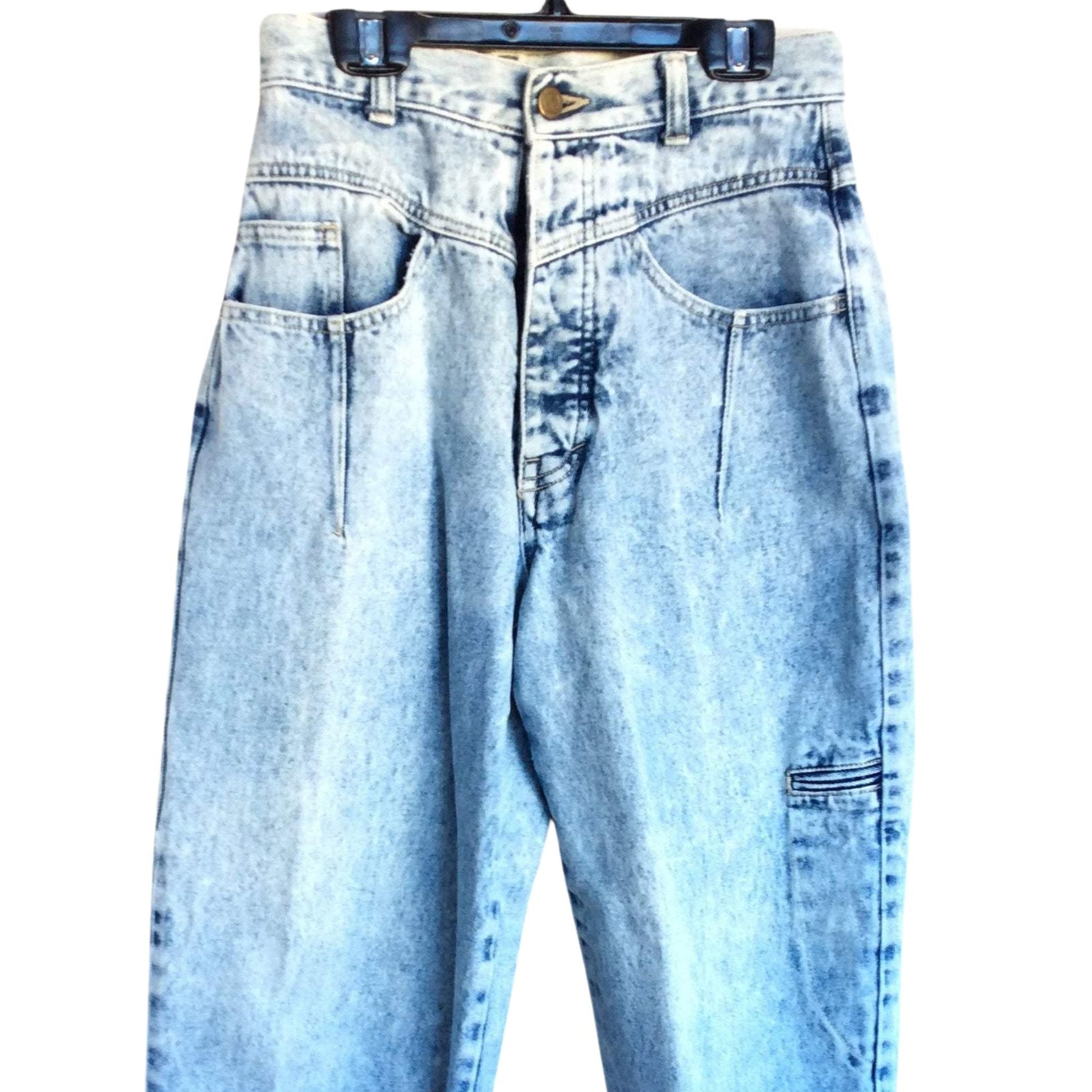 Vintage High Rise Jeans Small / Blue / Vintage 1980s