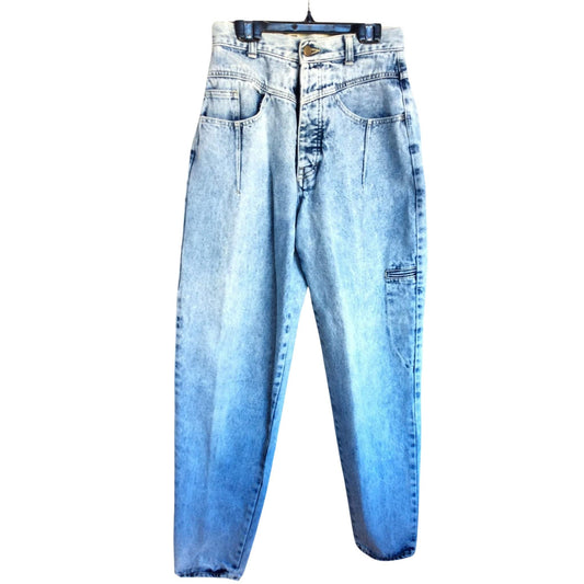 Vintage High Rise Jeans Small / Blue / Vintage 1980s