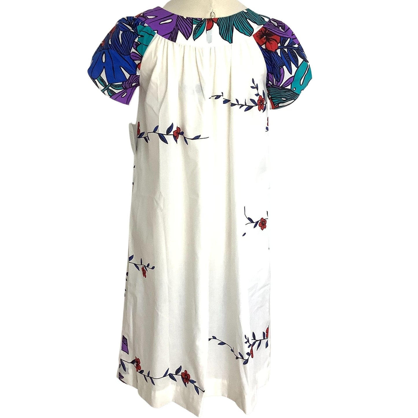 Hilo Hattie Hawaiian Dress Small / Multi / Vintage 1980s