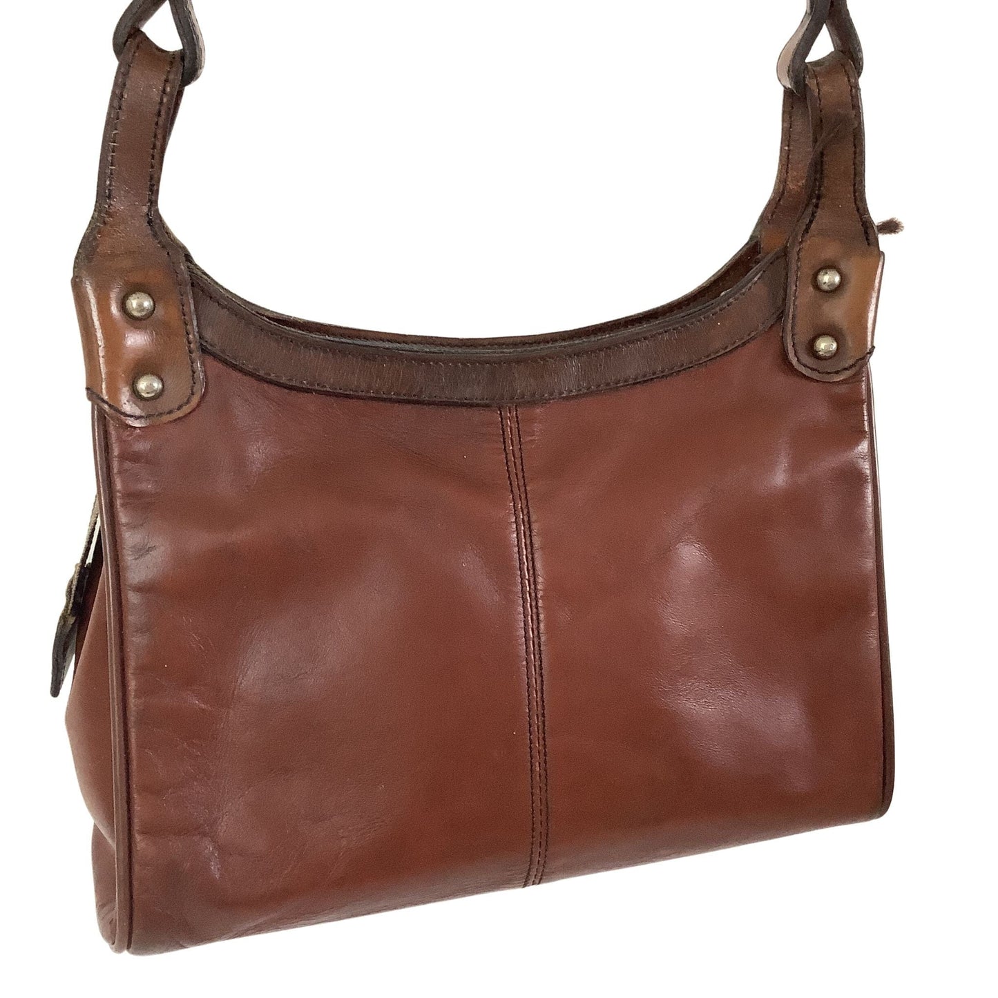 Vintage John Romain Bag Brown / Leather / Vintage 1980s