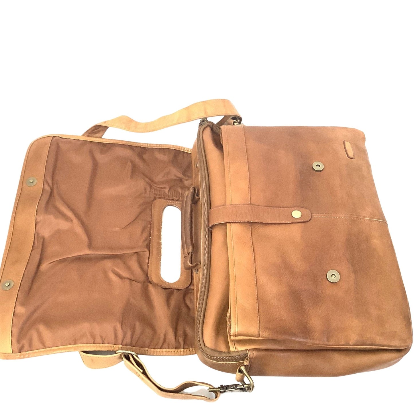 Vintage Leather Briefcase Tan / Leather / Classic