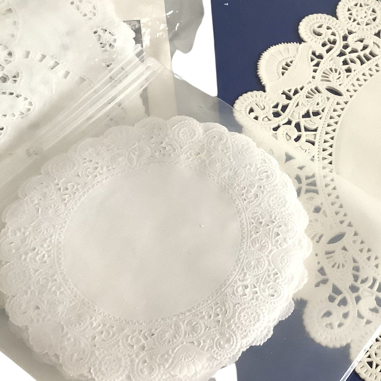 Vintage Paper Doilies White / Paper / Vintage 1990s