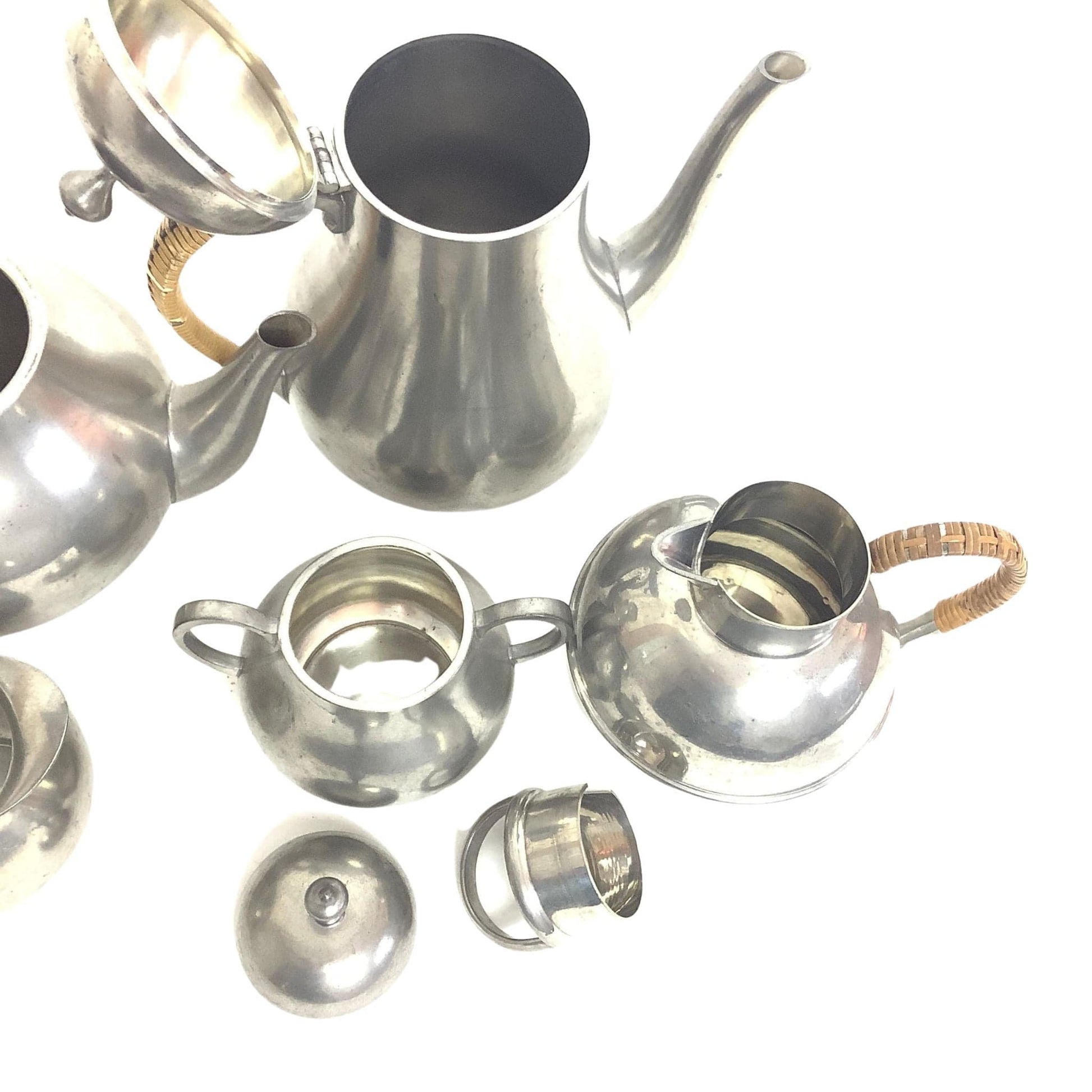 Vintage Pewter Coffee Set Pewter / Pewter / Vintage 1960s