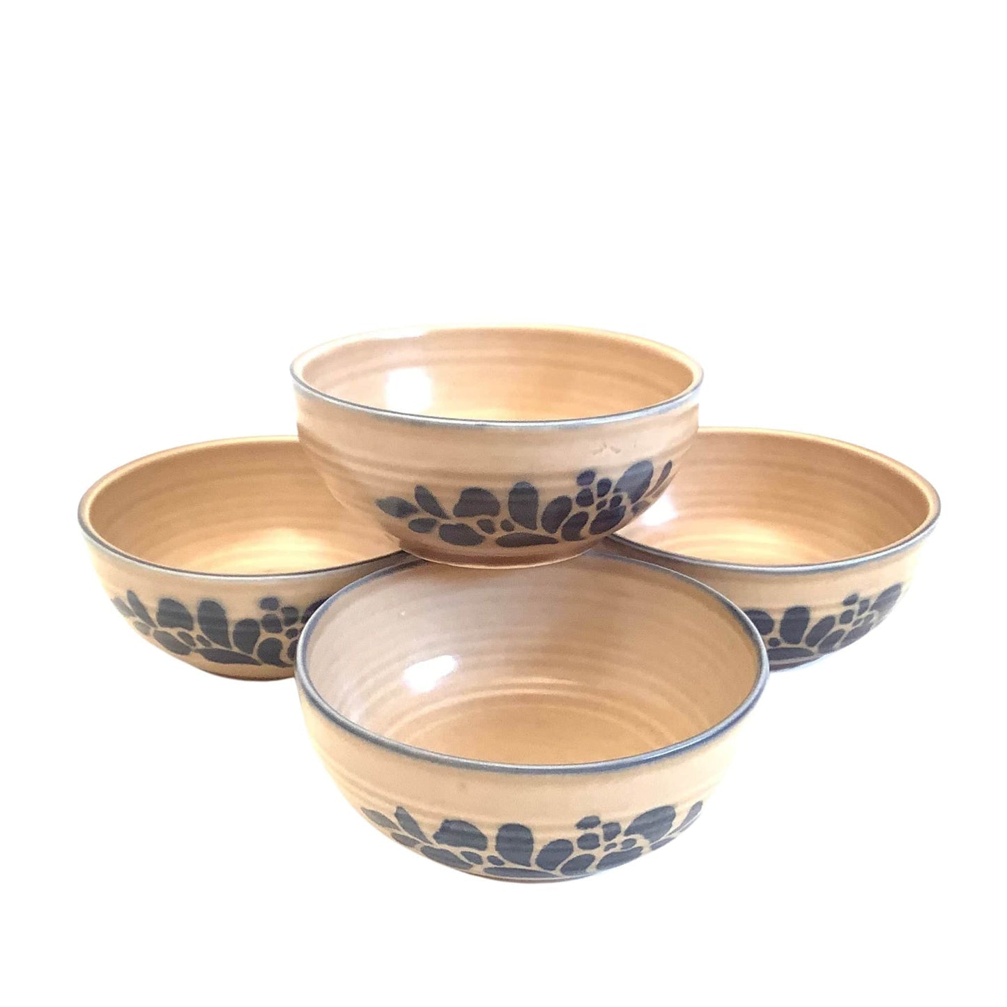 Vintage Pfaltzgraff Bowls Tan / Pottery / Y2K - Now