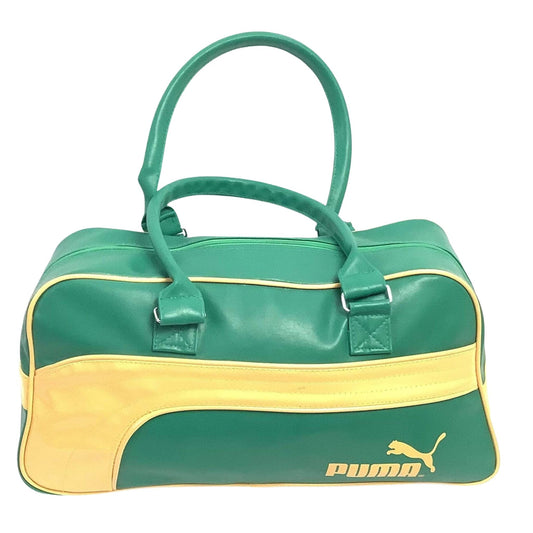 Vintage Puma Gym Bag Multi / Man Made / Vintage 1970s