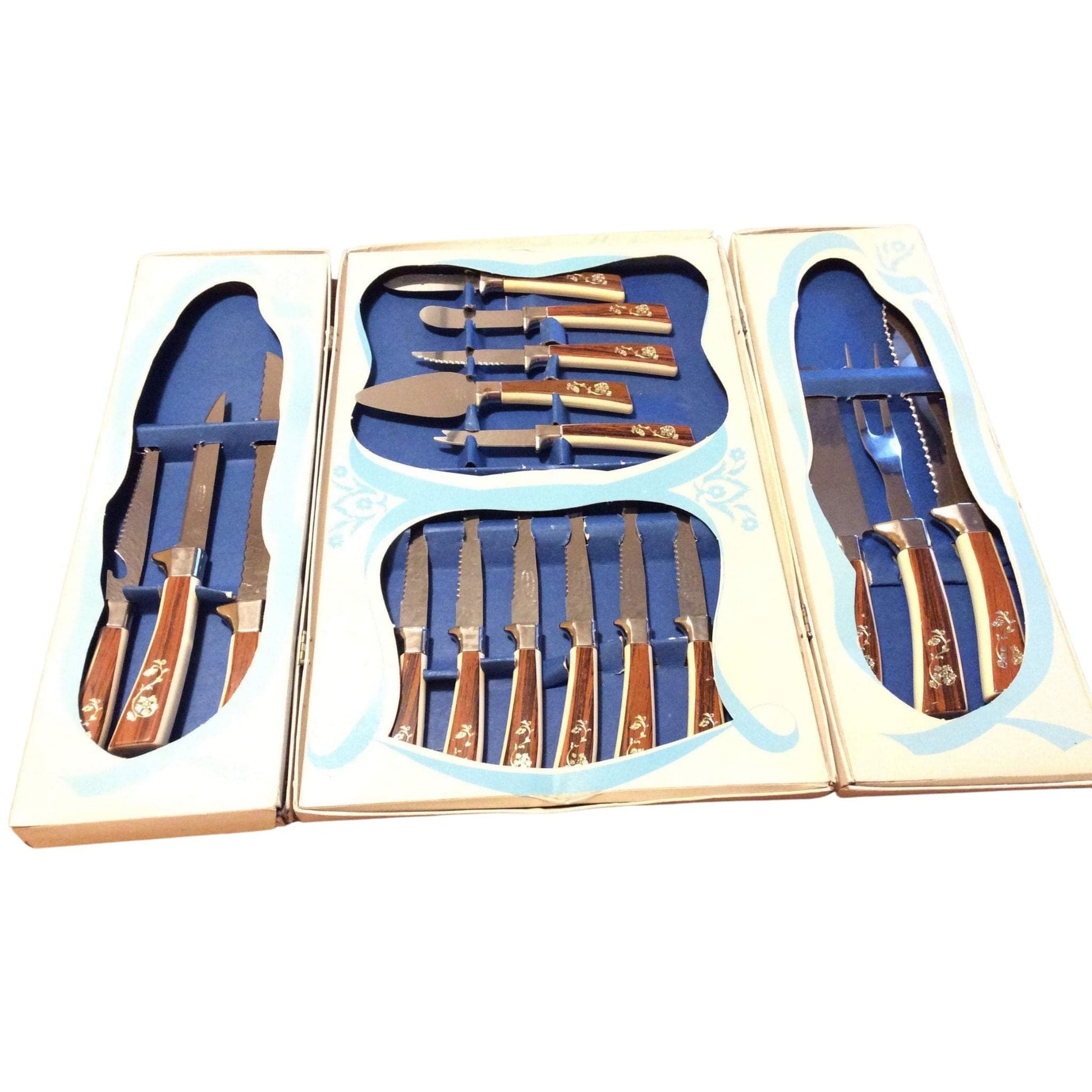 Sheffield England Cutlery Set Stainless / Stainless / Vintage 1970s