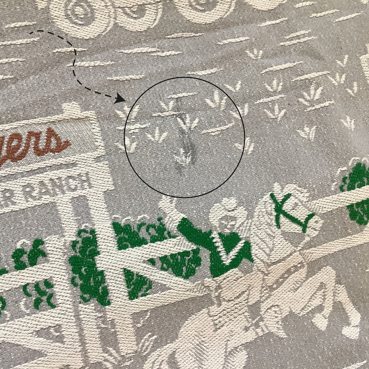 Vintage Southwestern Bedspread Multi / Cotton / Vintage 1950s