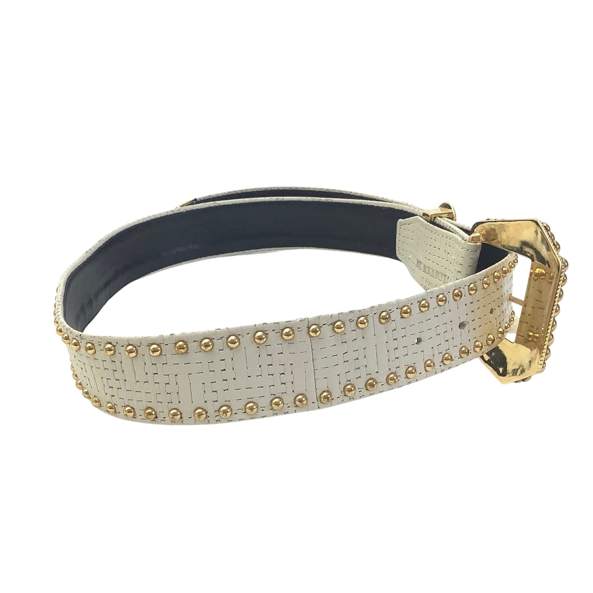 Vintage St Maarten Belt Small / Beige / Vintage 1990s