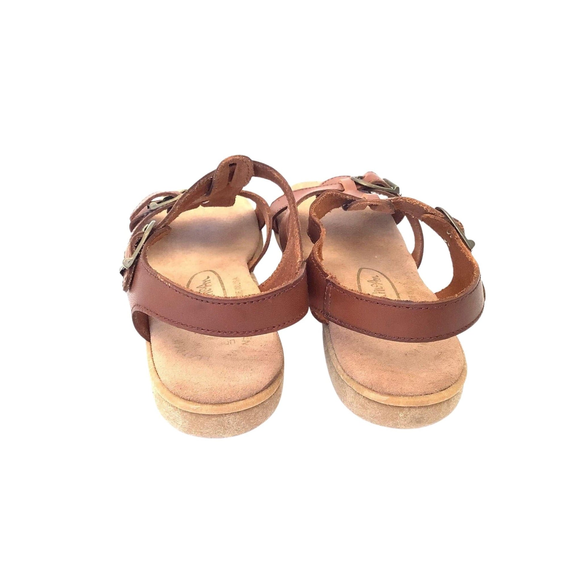 Vintage Thom McAn Sandals 7.5 / Brown / Vintage 1980s