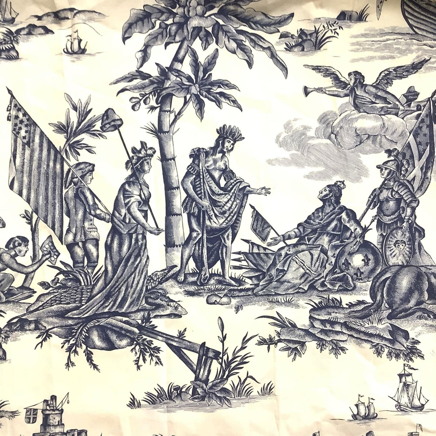 Vintage Toile Curtains