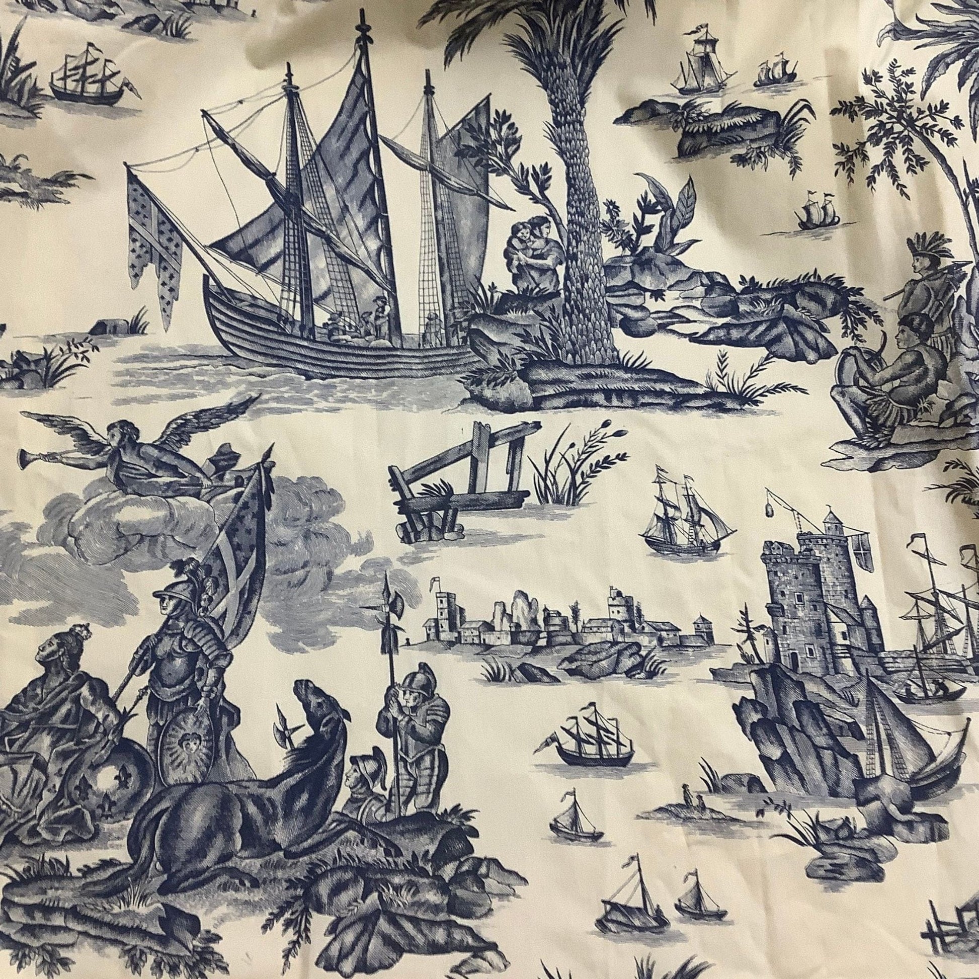 Vintage Toile Curtains