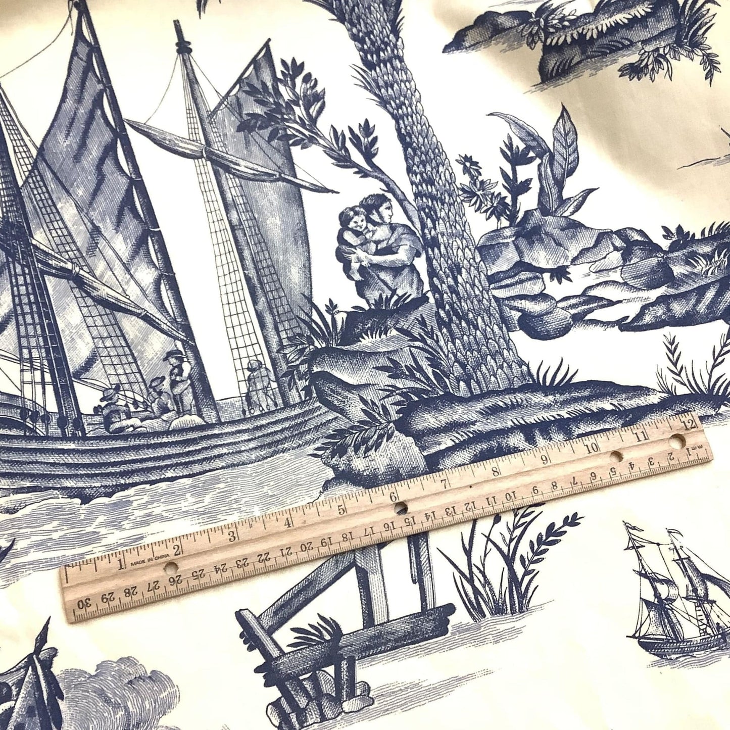 Vintage Toile Curtains