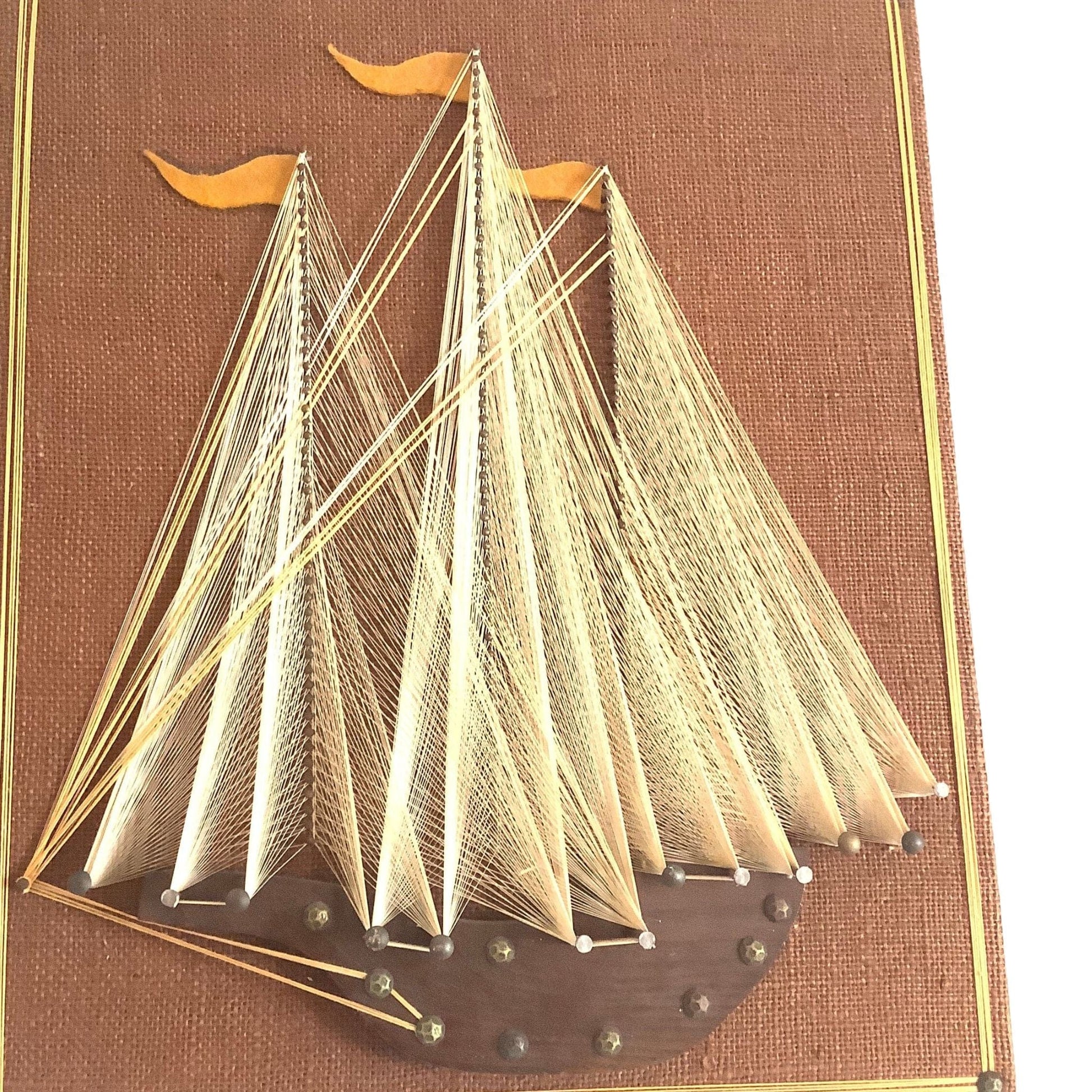 VTG String Art Wall Decor