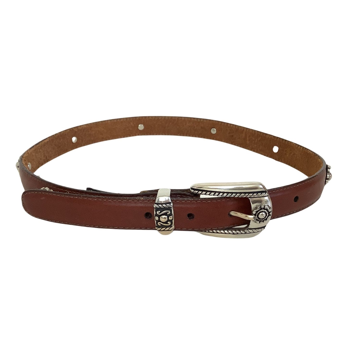 Western Brighton Brown Belt Extra Small / Brown / Western