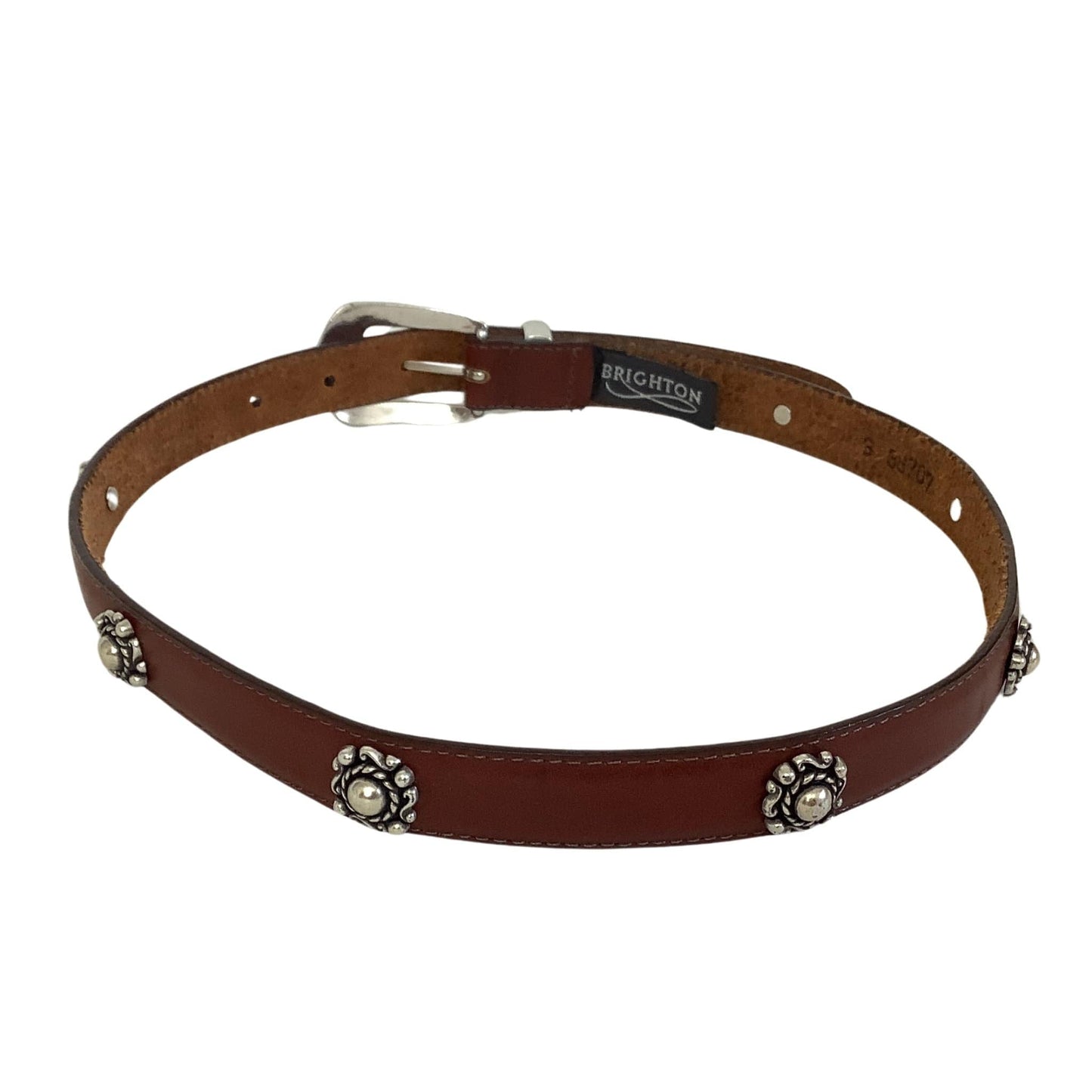 Western Brighton Brown Belt Extra Small / Brown / Western