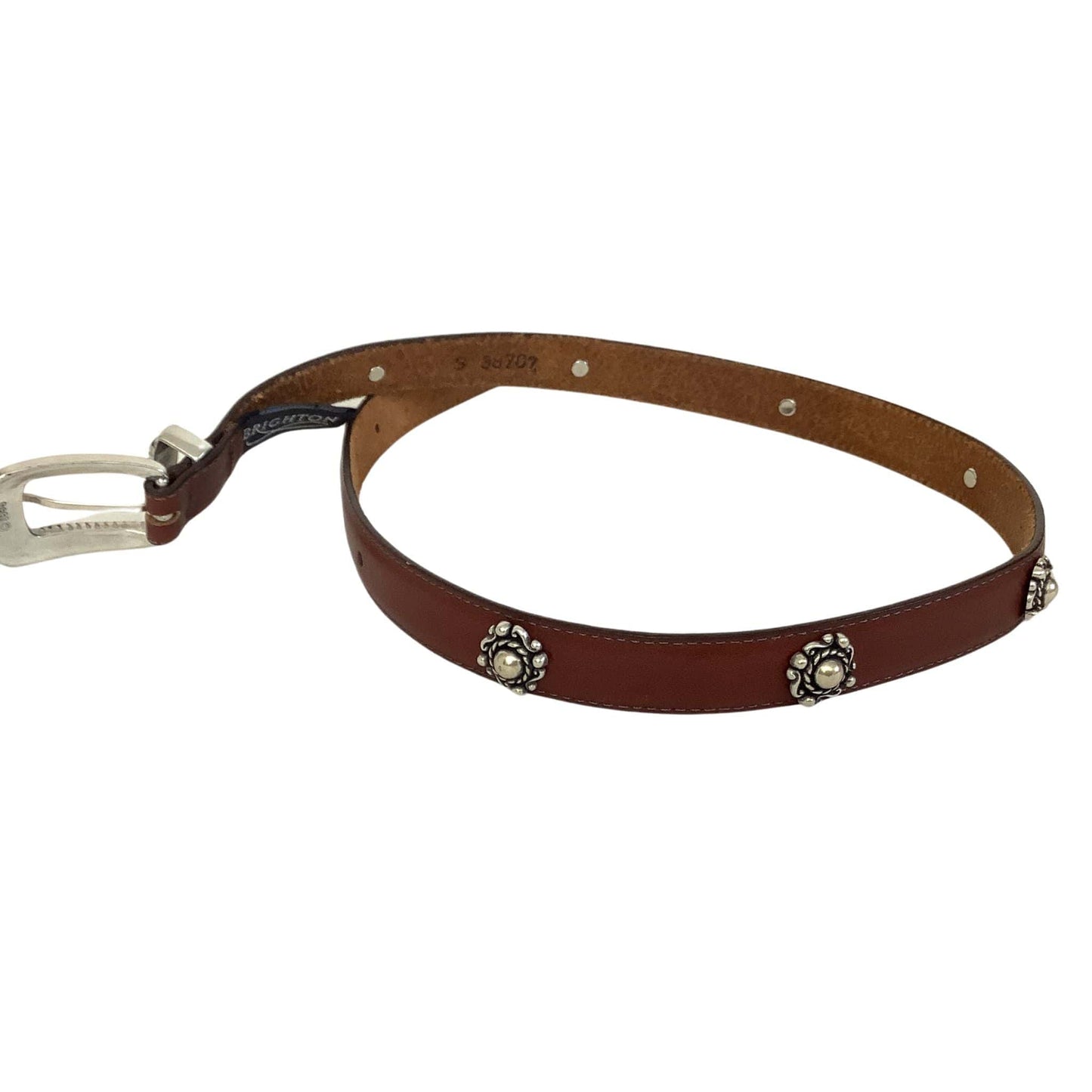 Western Brighton Brown Belt Extra Small / Brown / Western