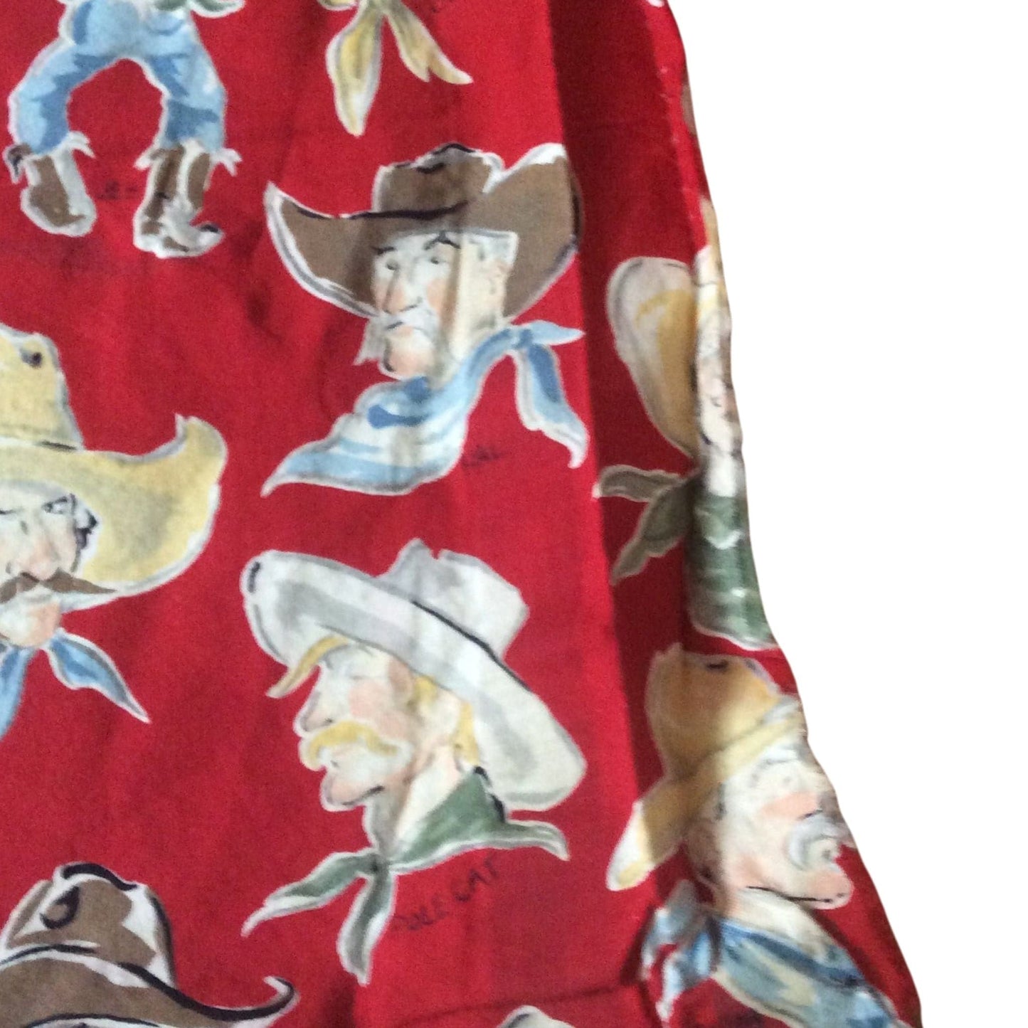 Western Novelty Fabric Multicolor / Cotton / Western