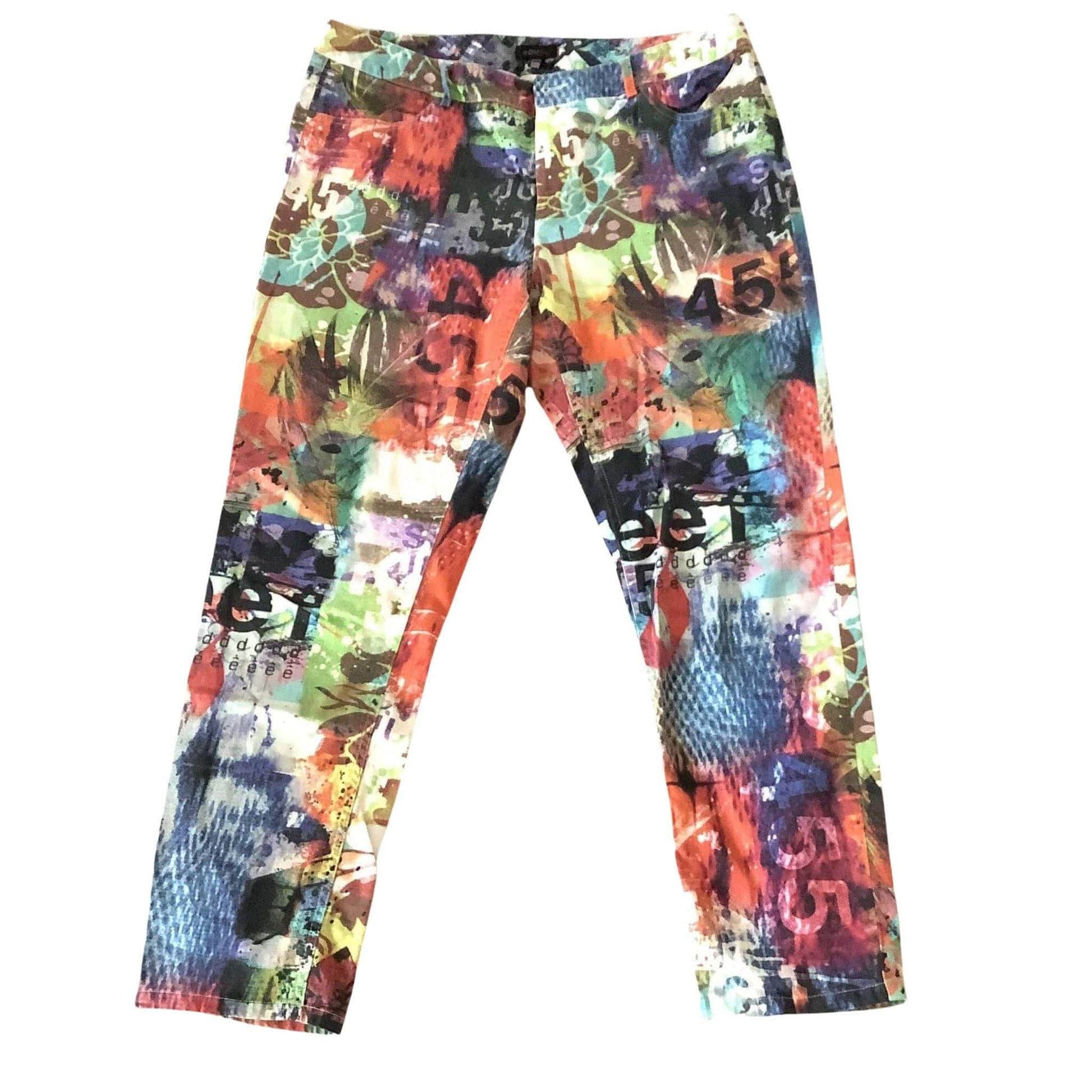 Woman Graffiti Jeans Small / Multi / Y2K - Now