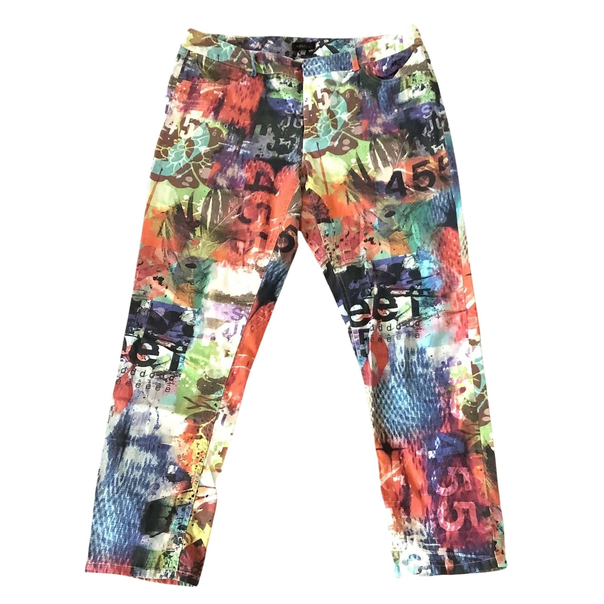 Woman Graffiti Jeans Small / Multi / Y2K - Now