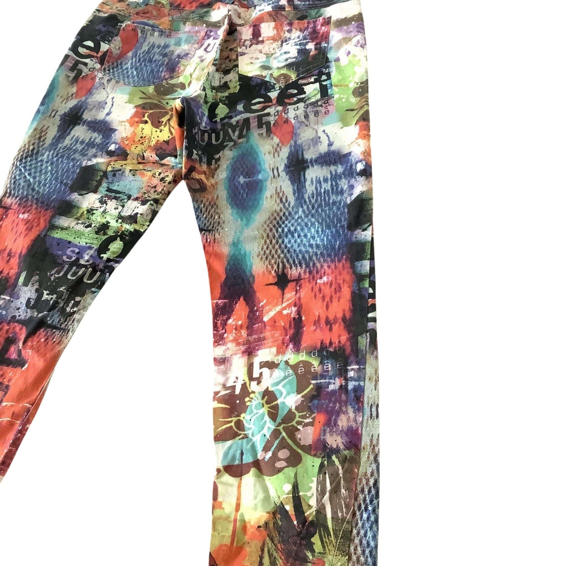 Woman Graffiti Jeans Small / Multi / Y2K - Now