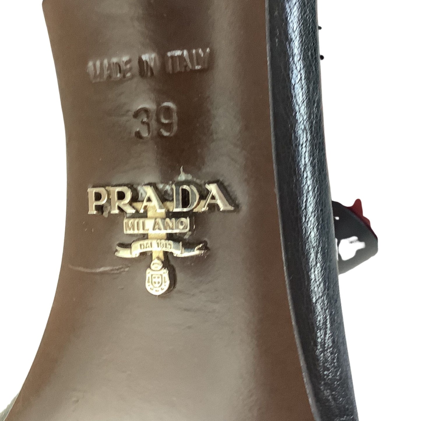 Y2K Prada Strappy Heels Multi / Leather / Y2K - Now