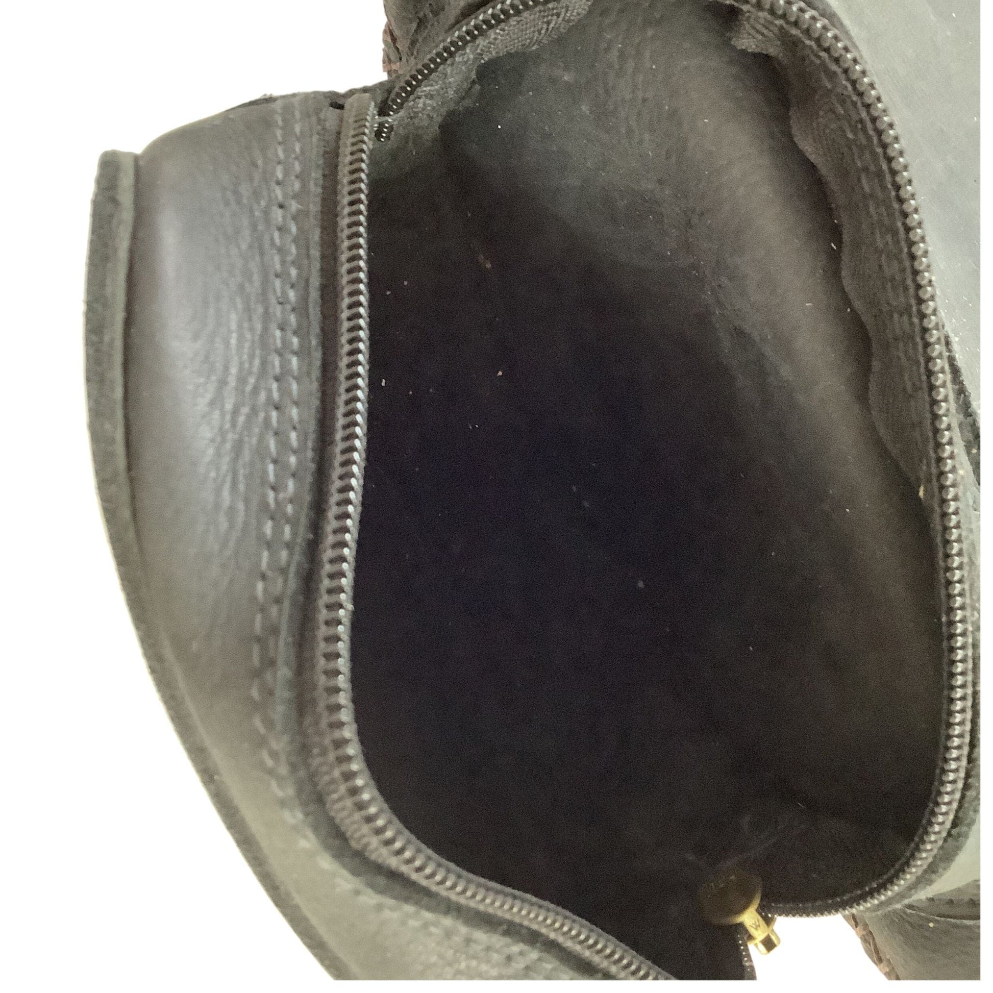 Y2K Western Belt Bag Black / Leather / Y2K - Now