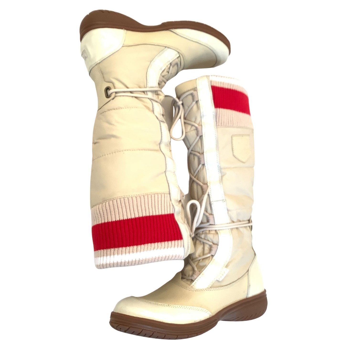 Y2K White Snow Boots 6.5 / Multi / Y2K - Now