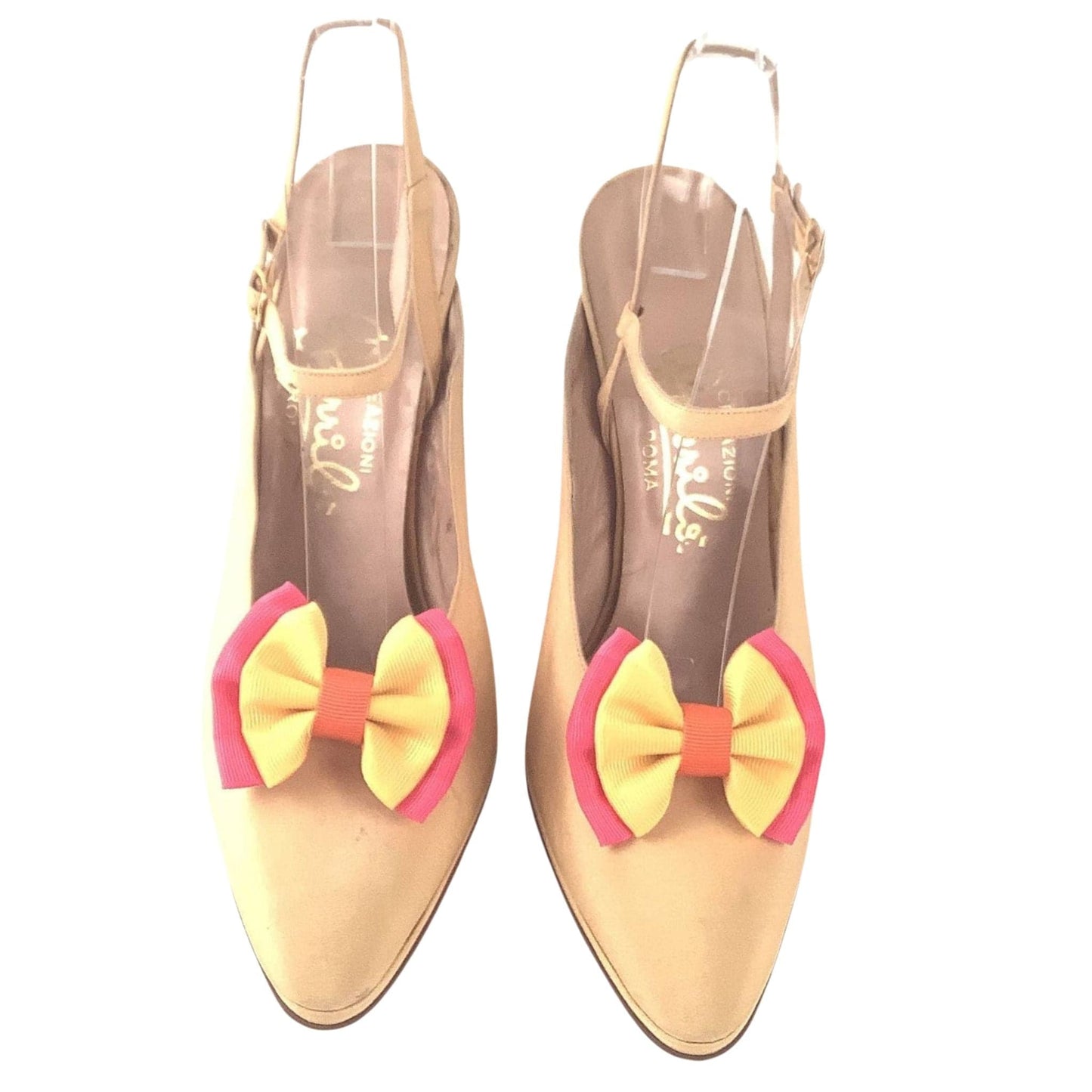 Yellow Fantasy Heels 9 / Yellow / Vintage 1990s