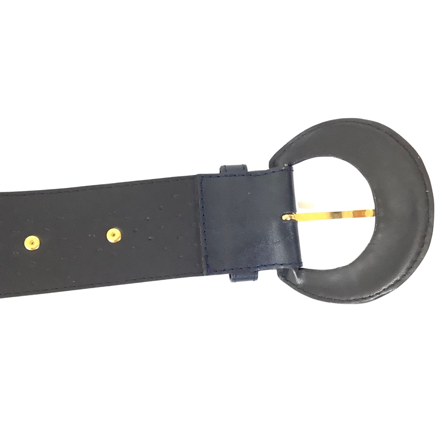 YSL Studded Belt Small / Black / Vintage 1980s