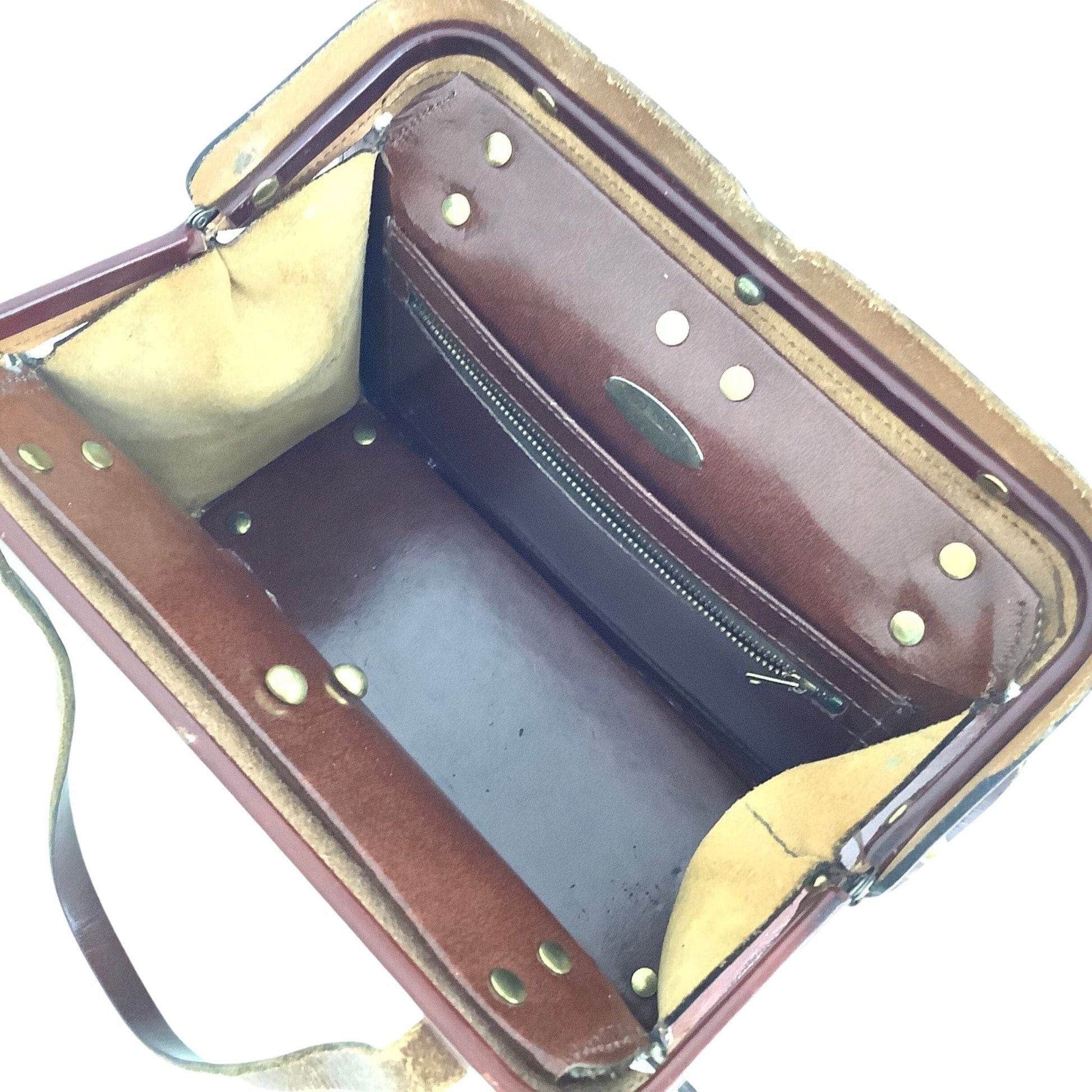 Zenith Equestrian Bag Multi / Mixed / Vintage 1950s