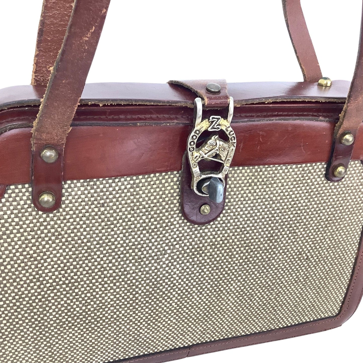 Zenith Equestrian Bag Multi / Mixed / Vintage 1950s