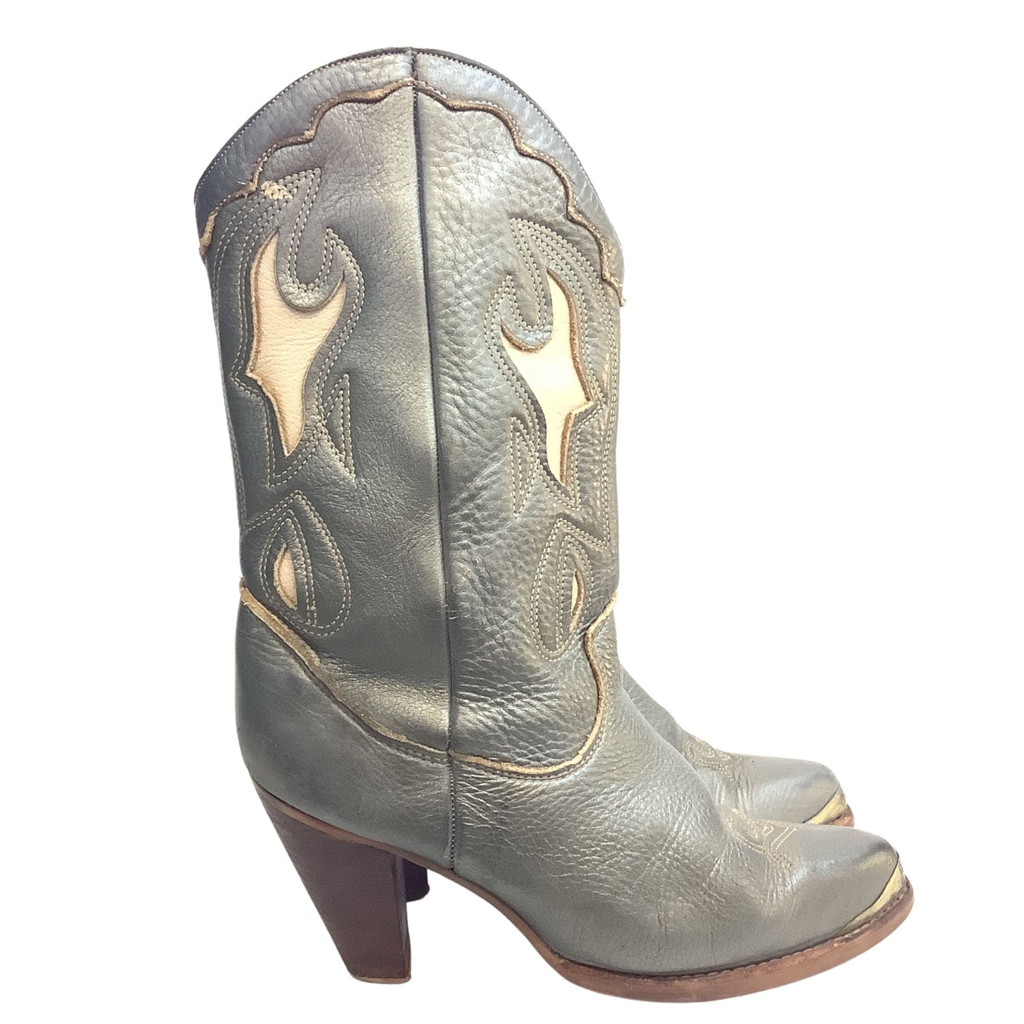 Zodiac Southwestern Boots 10.5 / Gray / Western