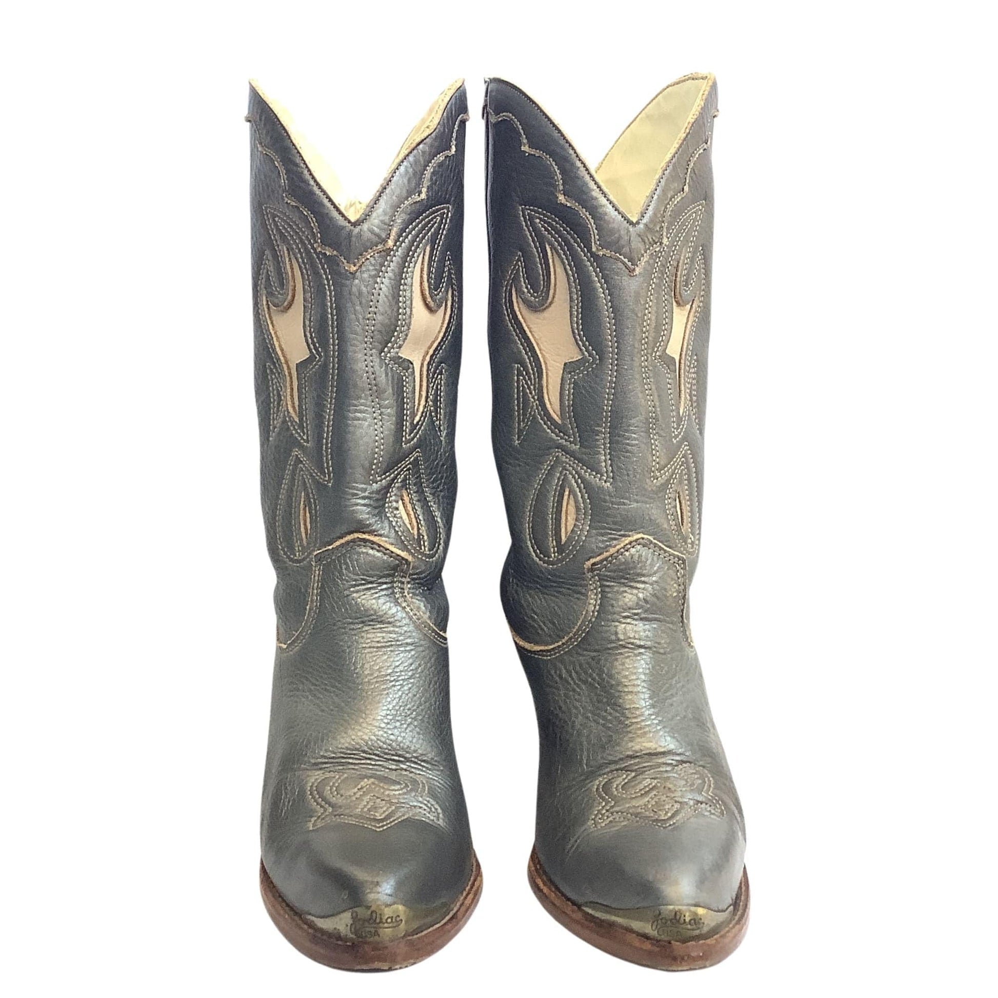 Zodiac Southwestern Boots 10.5 / Gray / Western