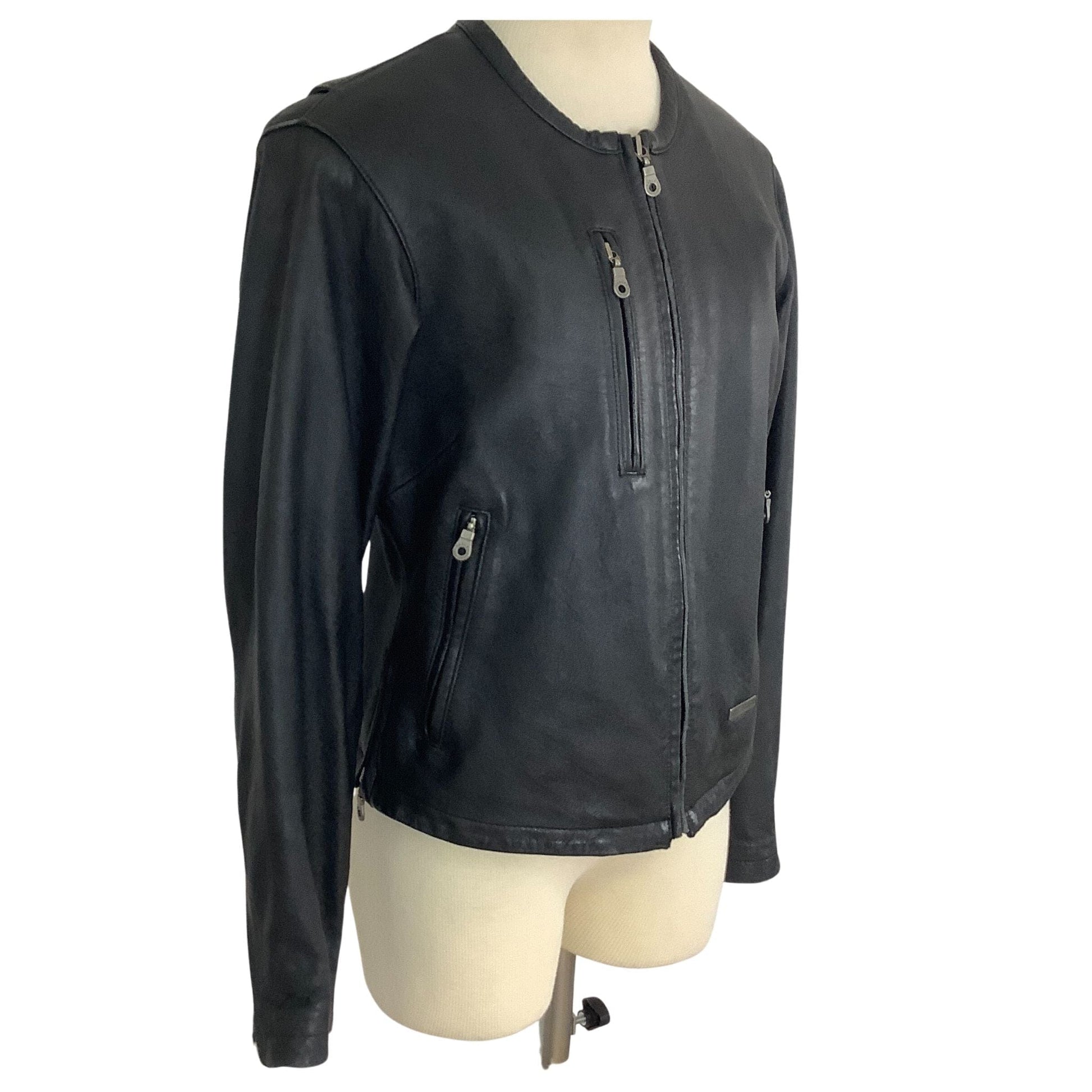1980s Harley Davidson Jacket Medium / Black / Moto