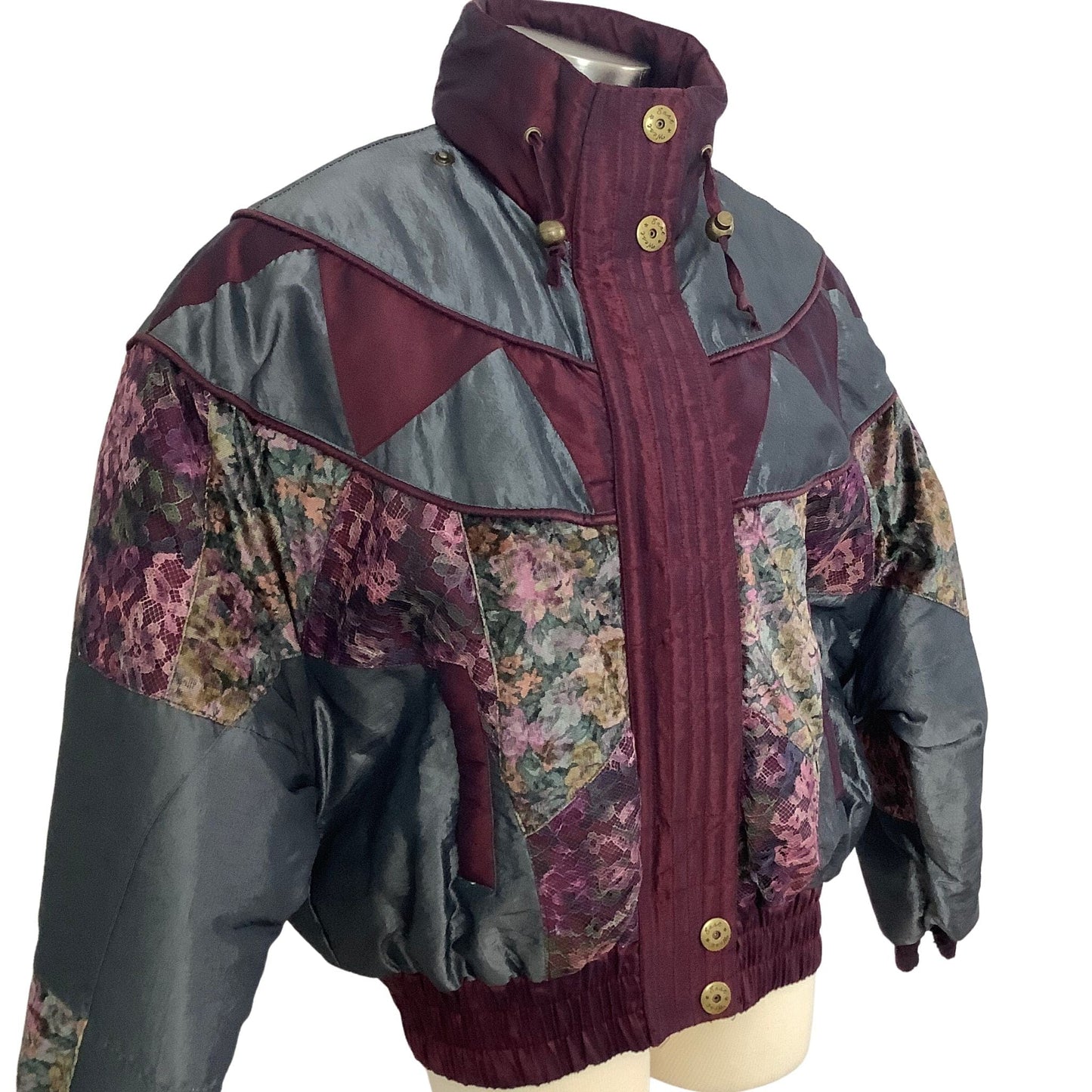 1980s Patchwork Jacket Medium / Multi / Baroque