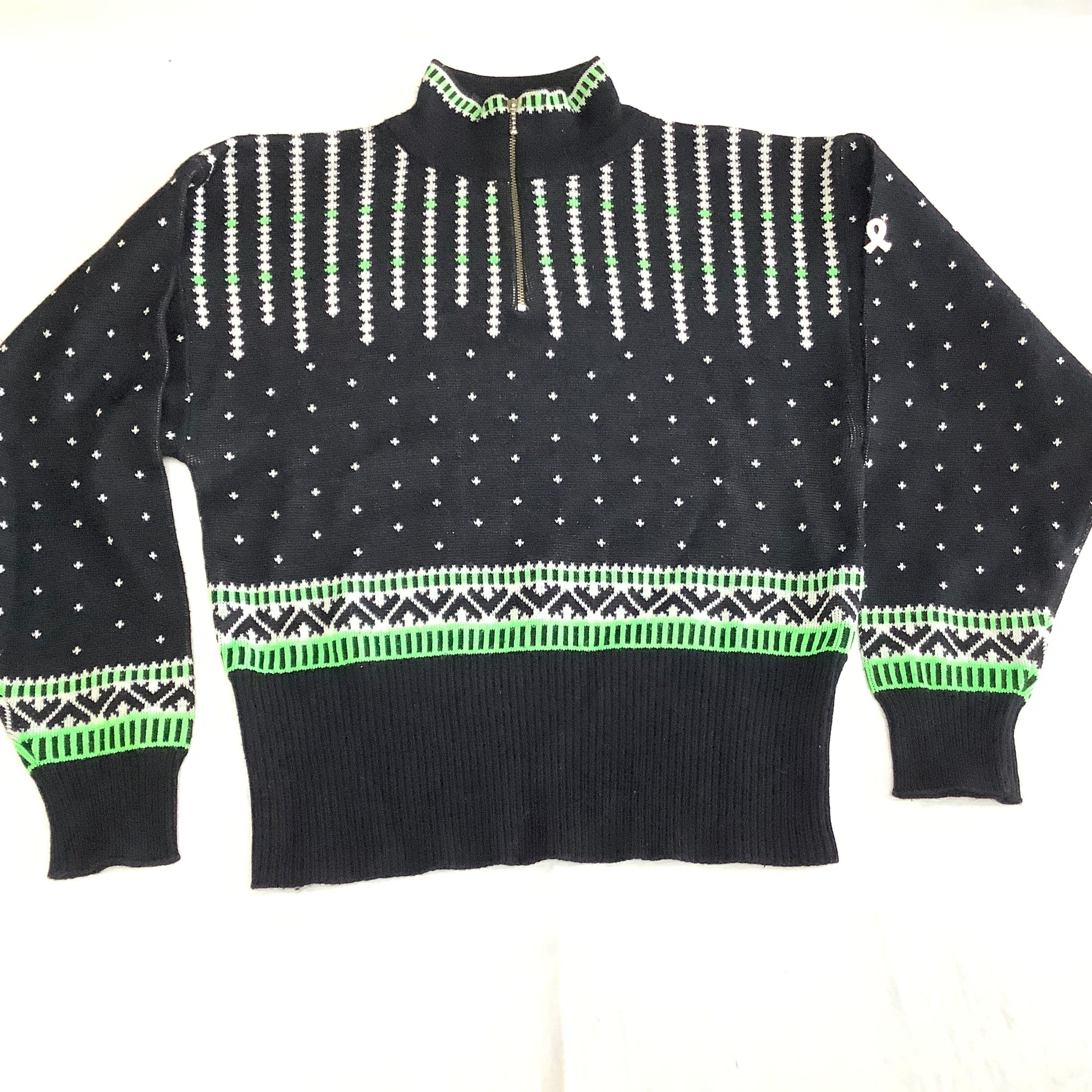 Retro Ski Sweater Jumper Classy Mod LLC