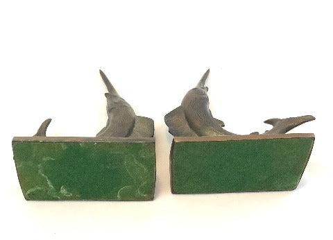 1920s Bookends Marlin Fish