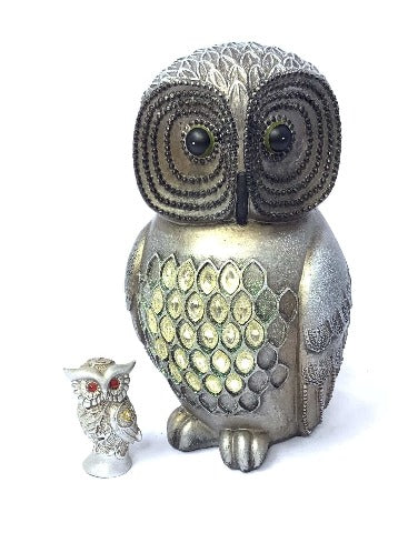Hippie Owl Figurines