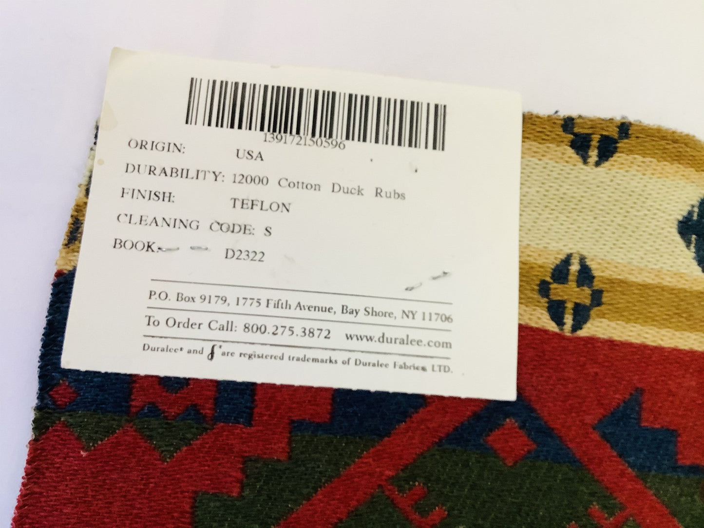 Duralee Fabric Sample