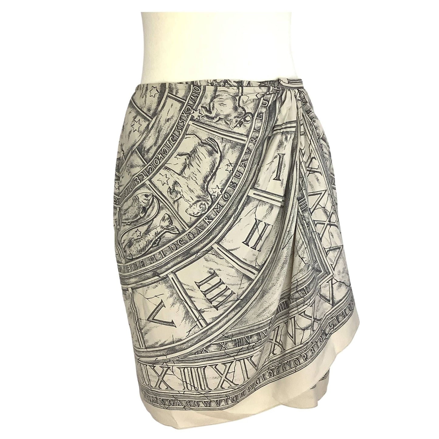 Emanuel Ungaro Skirt 8 / Silk / Wrap