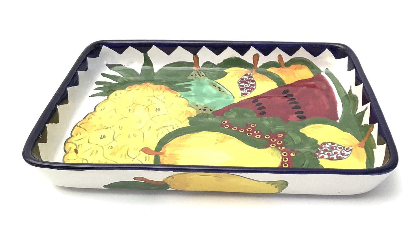 Colorful Ethnic Serving Dish