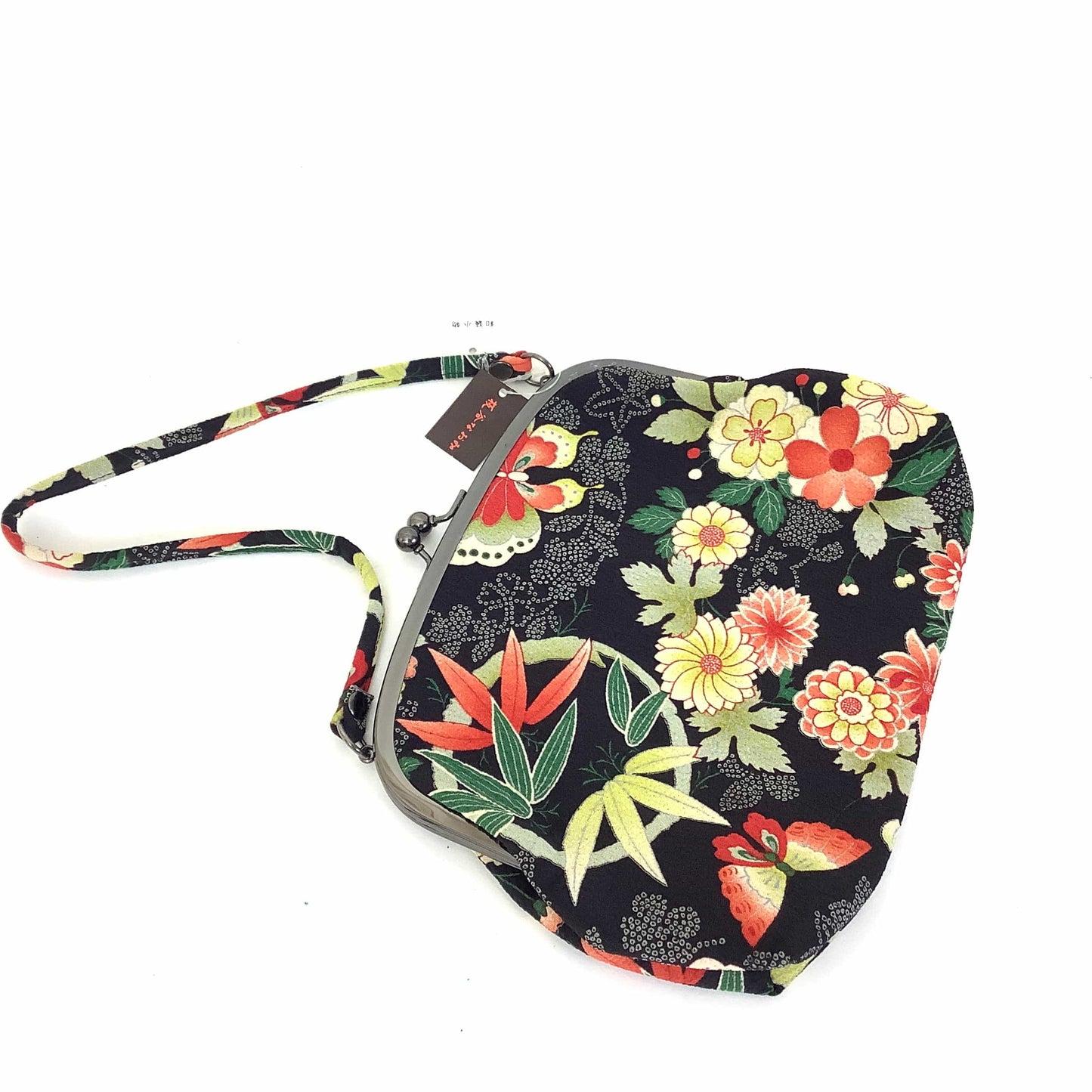 Kimono Bag Black Floral