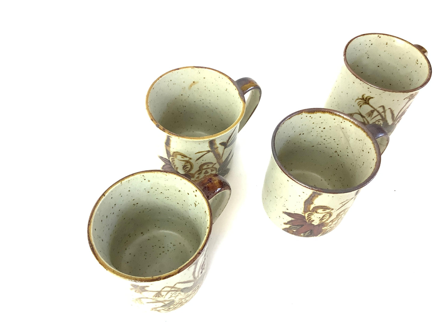 Quail Theme Ceramic Cups 4