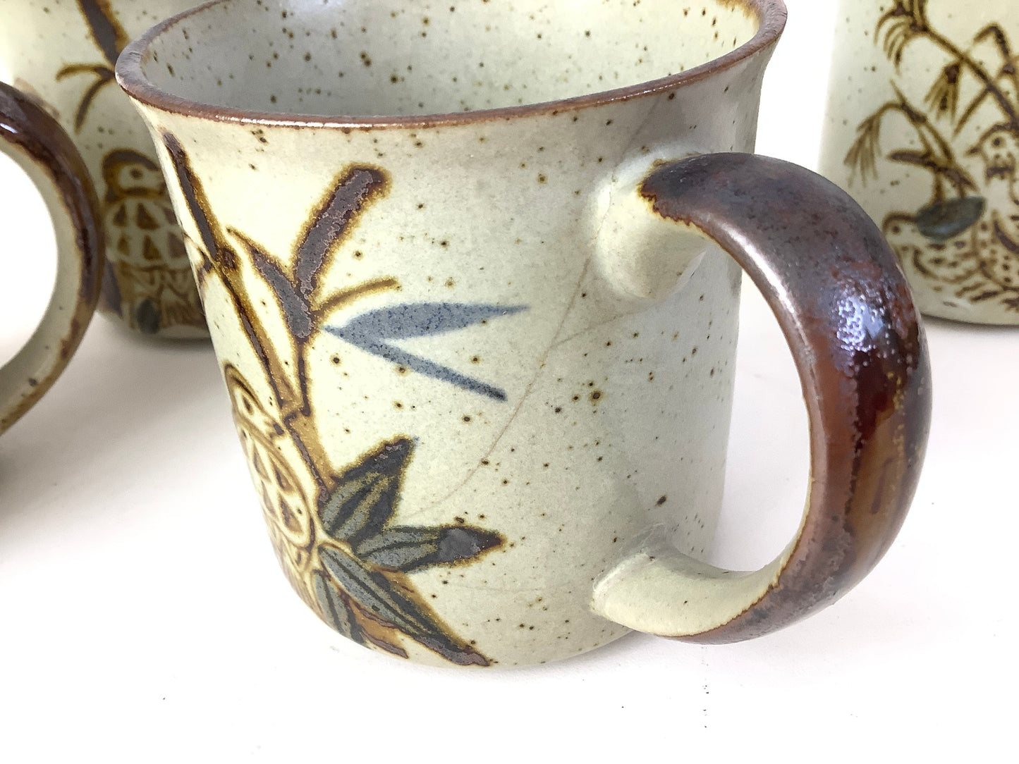 Quail Theme Ceramic Cups 4