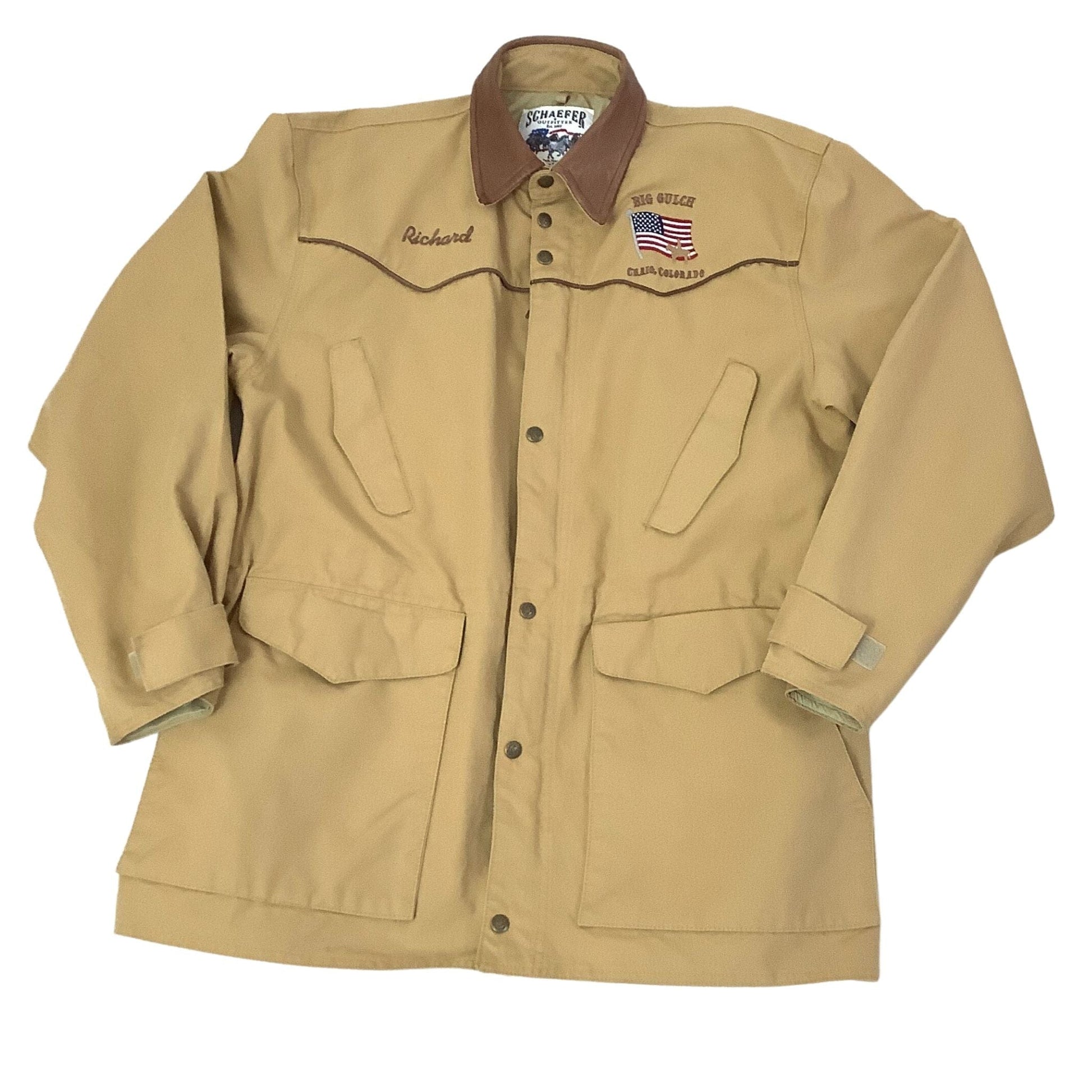 Schaefer Ranch Jacket Large / Tan / Western