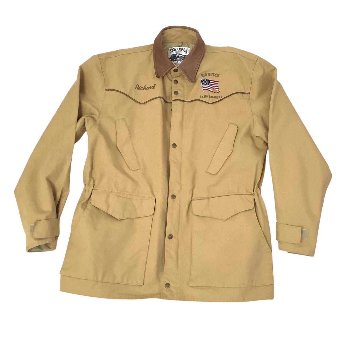 Schaefer Ranch Jacket Large / Tan / Western