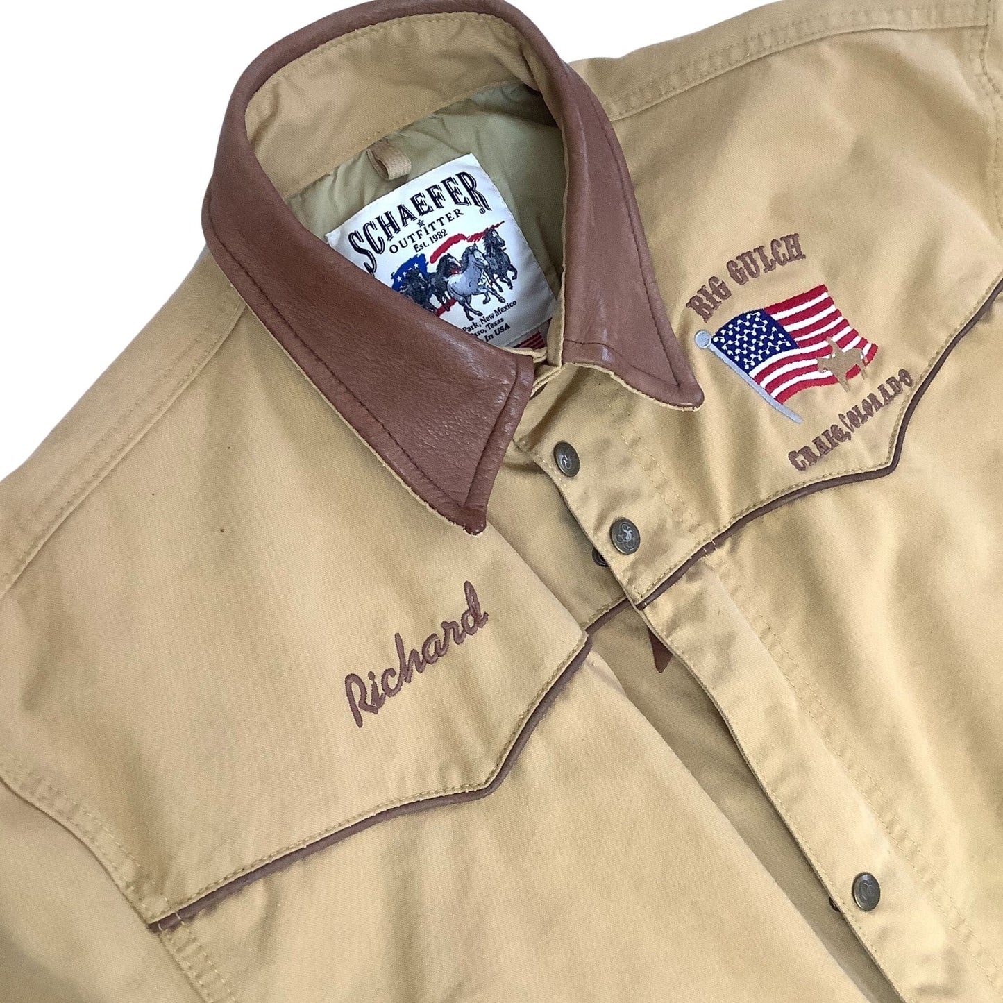 Schaefer Ranch Jacket Large / Tan / Western